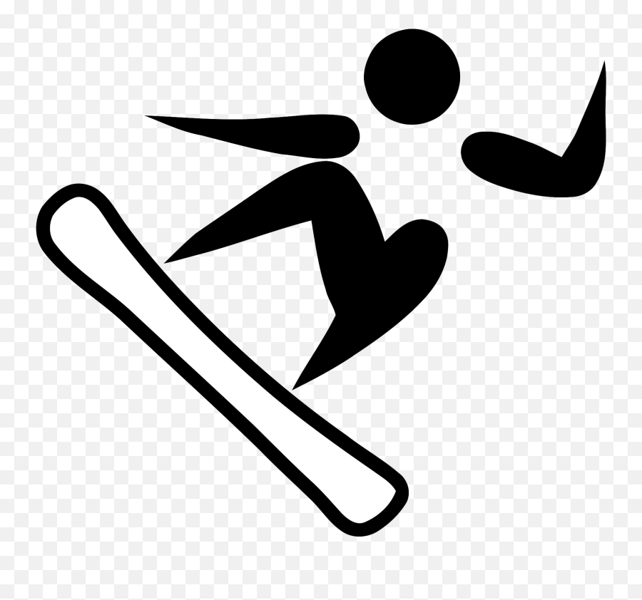 Snowboarding - Wikipedia Snowboarding Pictogram Png,Snowboarder Png
