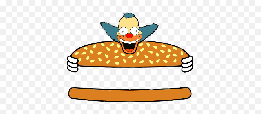Lossimpson Krusty Payaso Png Meme - Krusty The Clown Burger,Homero Png