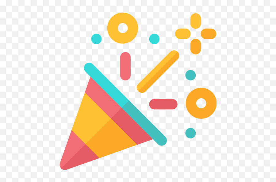 Confetti Birthday Png Icon 2 - Png Repo Free Png Icons Vector Birthday Confetti Png,Birthday Png