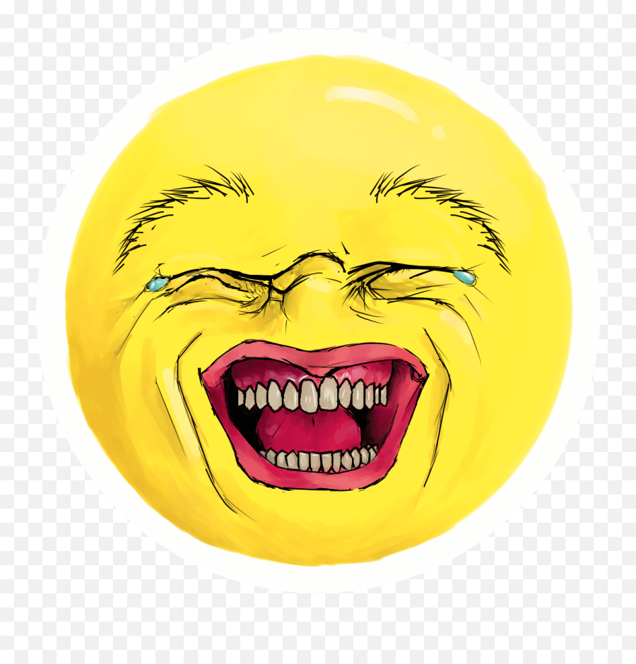 Eye Emoji Png - Laughing Till Crying Emoji,Cry Emoji Png