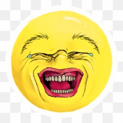 Eye Emoji Png - Laughing Till Crying
