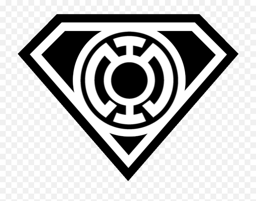 Download Superman Logo Outline Hd 814 - Blue Lantern Superman Logo Png,Superman Logo Hd