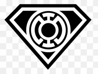 Download Superman Logo Outline Hd 814 - Blue Lantern png