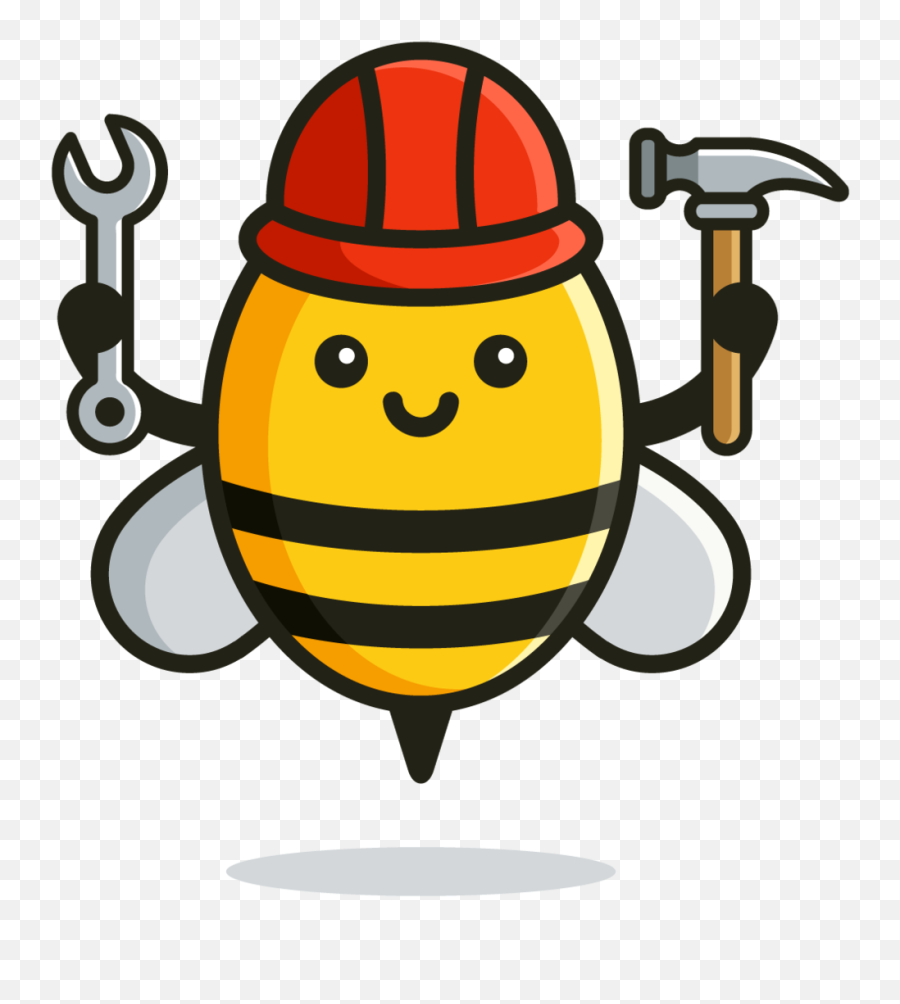 Worker Bees U2014 Be My Guest 167885 - Png Images Pngio Worker Bee Png,Cartoon Bee Png