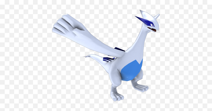 Wii - Pokémon Battle Revolution 249 Lugia The Models Animal Figure Png,Lugia Png