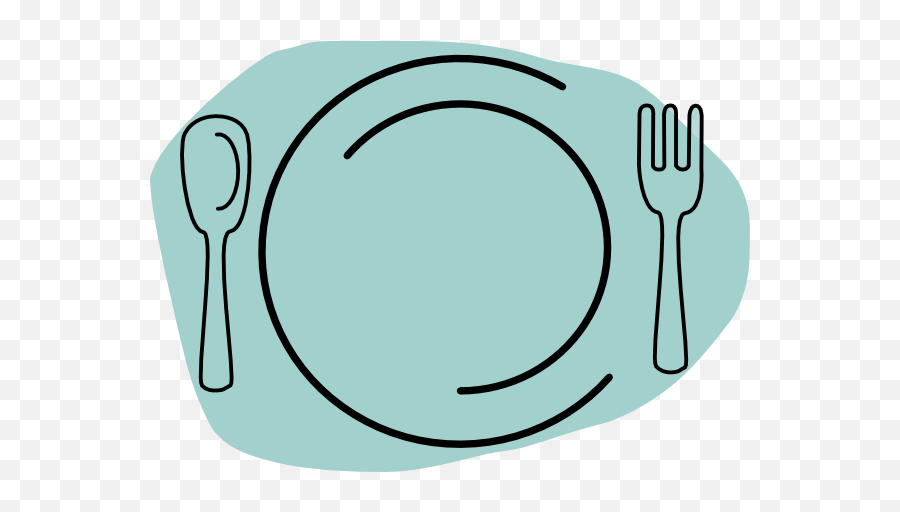 Stunning Cliparts Clean Plate Clipart Png 50 - Plate And Silverware Clipart,Dinner Plate Png
