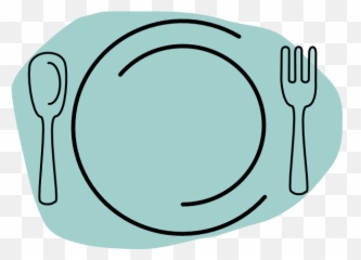 Stunning Cliparts Clean Plate Clipart Png 50 - Plate And Silverware Clipart,Dinner Plate Png