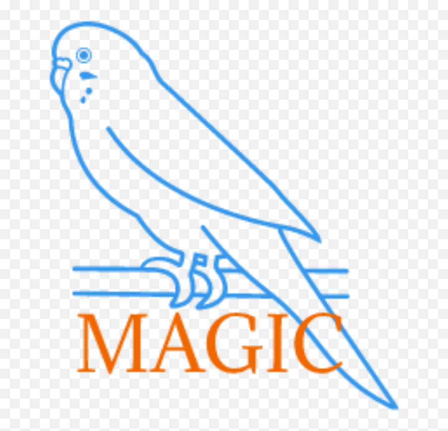 Parakeet Magic - Parrot Clipart Full Size Budgie Outline Png,Parakeet Png