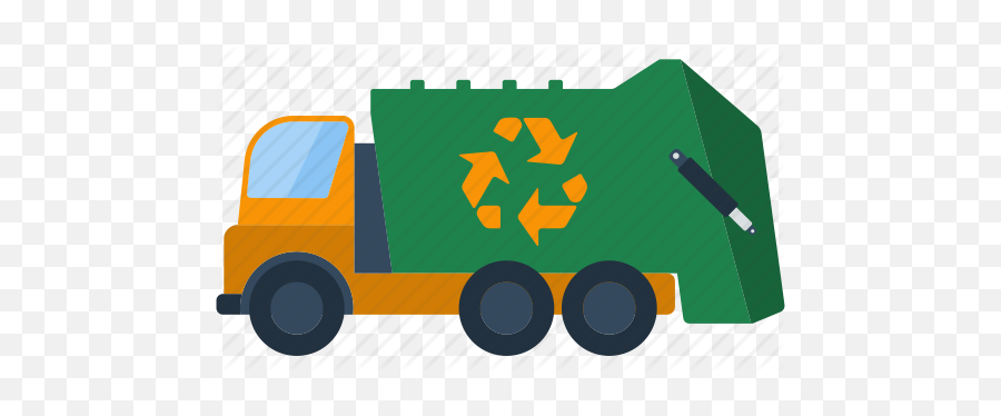 Collection Garbage Clipart Png - Recycle Truck Icon,Garbage Png