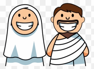 Btf - Umrahcouplepng Immunise4life,Happy Couple Png