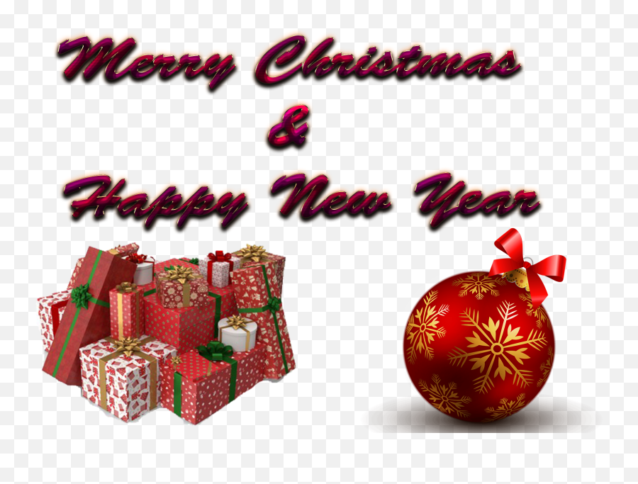 Christmas And New Year Png Free Background - Christmas Ornament,Christmas Backgrounds Png