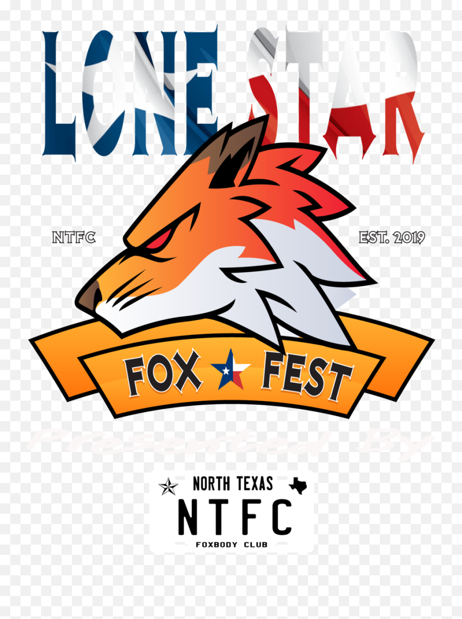 Lone Star Fox Fest Presented - Poster Png,Texas Star Png