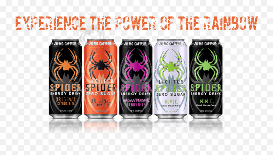 Spider Energy - Energy Drink Png,Spider Logo