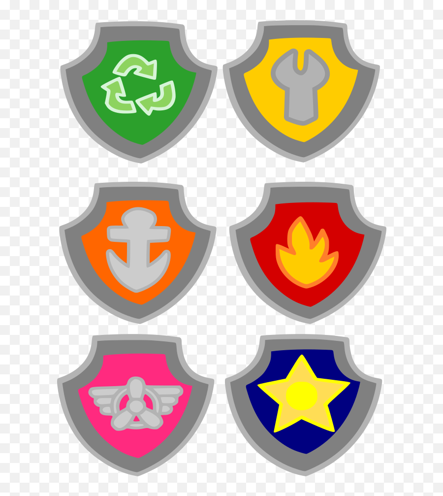 Pink Paw Patrol Logo Clipart Library - Paw Patrol Badges Png,Paw Patrol Logo Png