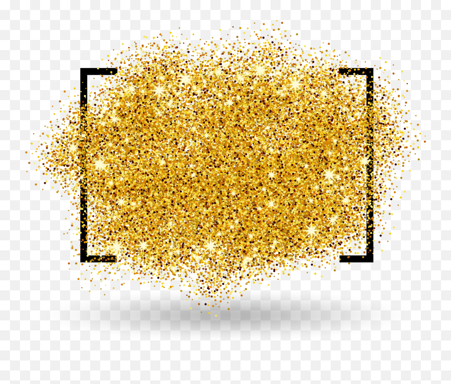 Portable Wallpaper Desktop Graphics - Transparent Background Sparkling Gold Glitter Png,Gold Background Png