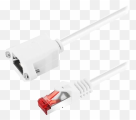 Maximm Cat6 Male To Female Ethernet Extension Cord 15 Feet White Avadirect - Networking Cables Png,Feet Transparent