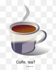 Coffee Tea Svg Clip Arts Download - Download Art PNG Cup