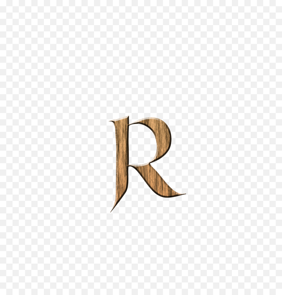 Wooden R Letter - Free Image On Pixabay Illustration Png,R Png
