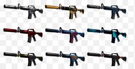 Download 5 Rarest M4a1 - S Csgo Best M4a1s Skins Png Image Csgo Best M4a1s Skins,M4a1 Png