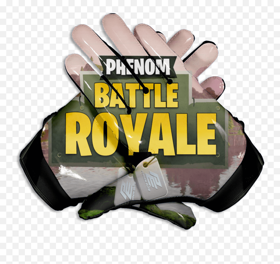 Vps3 Battle Royale Football Gloves - Fortnite Br Logo Png,Battle Royale Png