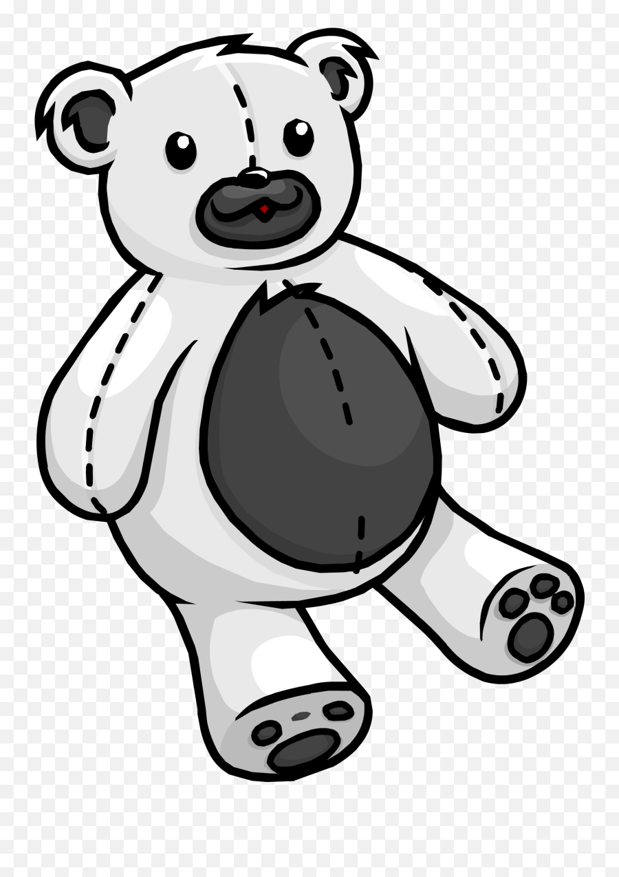 White Teddy Bear Club Penguin Rewritten Wiki Fandom - Teddy Bear Club Penguin Png,Teddy Bears Png