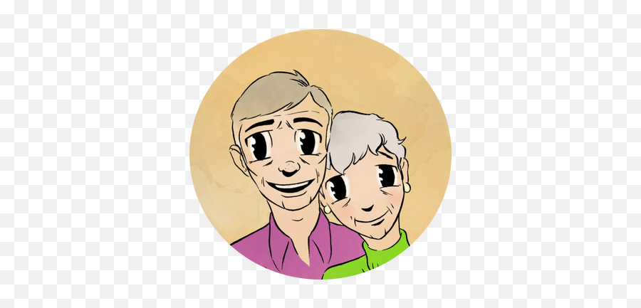 Character Bios - Grandma And Grandpa Wafflestone From Me Cartoon Png,Grandpa Png