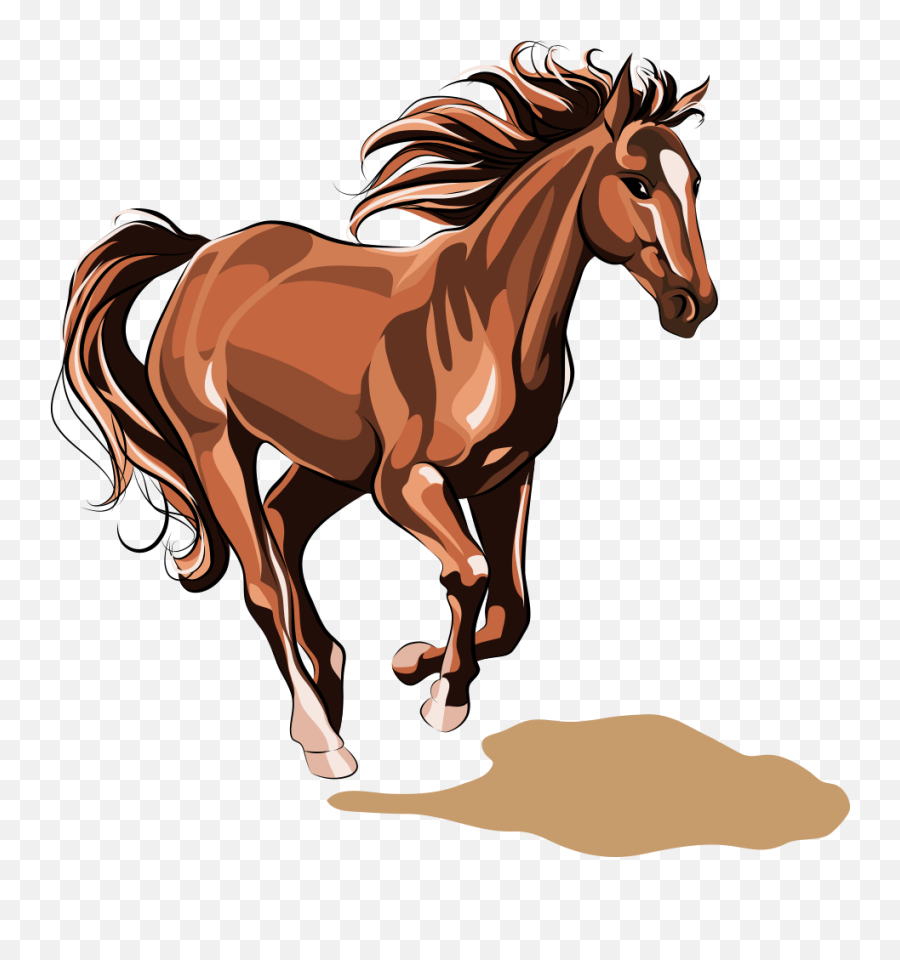 Brown Horse Png Image Download - Horse Vector Illustration Horse Illustration Png,Horse Png