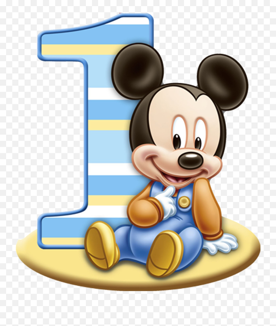 1st Birthday Png Free Download - Mickey Mouse 1st Birthday,1st Png