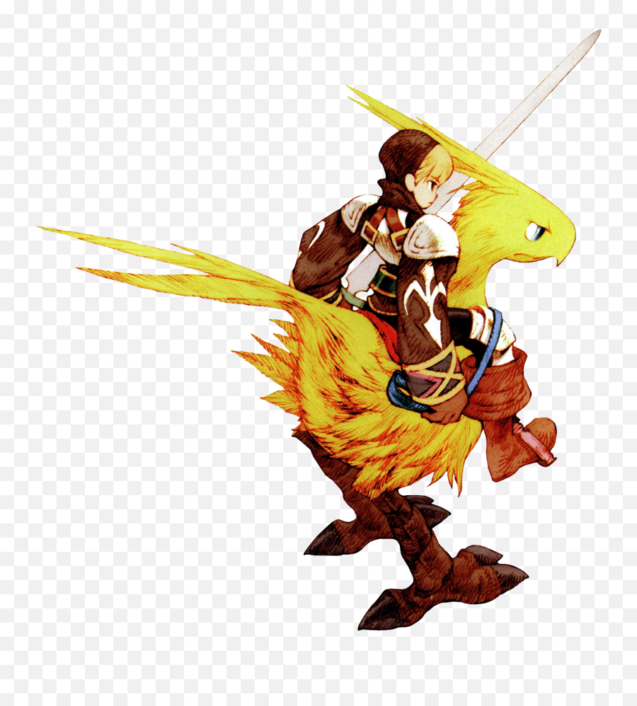 Chocobo Knight Final Fantasy Tactics - Final Fantasy Tactics Chocobo Png,Chocobo Png