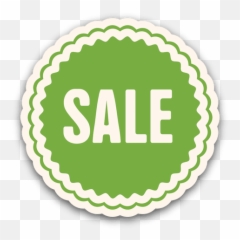 Transparent Png Svg Vector File - Sales Sticker Green