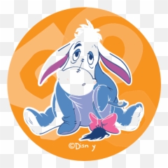 Disneys Eeyore Logo Download - Logo Png,Eeyore Png