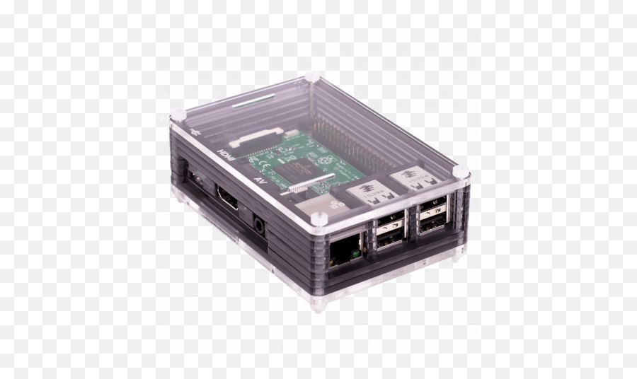 Pibow 3 Case Raspberry Pi 2 U0026 B - Raspberry Pi 3 In Case Png,Raspberry Pi Png