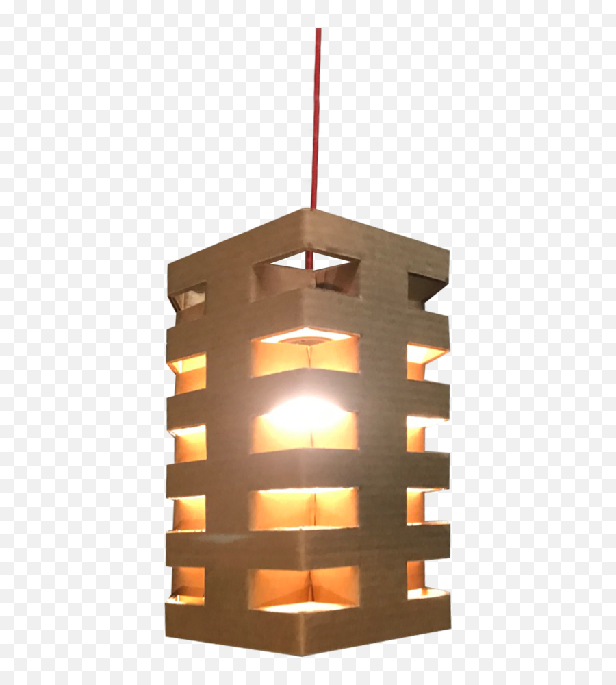 Kartent Cardboard Retro Hanging Lamp Png Lights