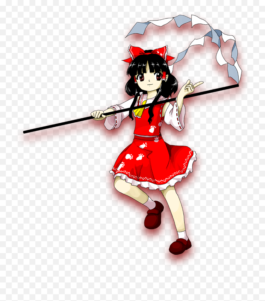 Hakurei Reimu Touhou Minecraft Skin - Wily Beast And Weakest Creature Reimu Png,Touhou Logo