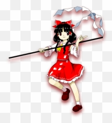 Hakurei Reimu Touhou Minecraft Skin - Wily Beast And Weakest Creature Reimu Png,Touhou Logo