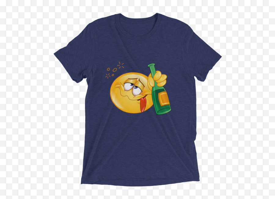 Funny Drunk Emoji Shirts - Smiley Face Unisex Tshirts Letu0027s Party Short Sleeve Tshirt Simplify Tee Shirt Png,Party Emoji Png