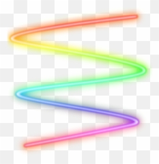 Credits To Way Swirl Ring Colorful - Neon Swirl Rainbow Png,Smoke Ring Png