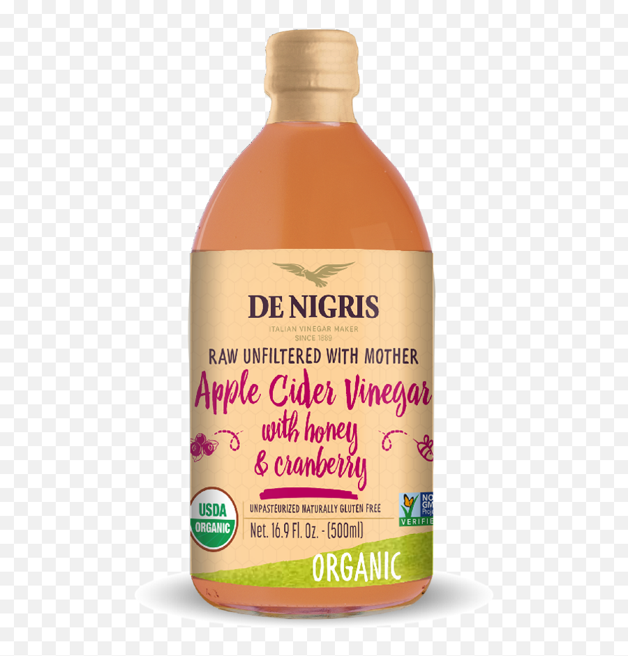 Organic Apple Cider Vinegar With Honey - Fruit Syrup Png,Vinegar Png