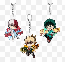 Todoroki Png - Anime My Hero Academia Izuku Midoriya Bakugou Keychain
