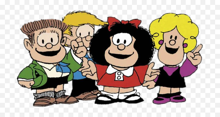 Transparent Mafalda And Friends Png Image Animation