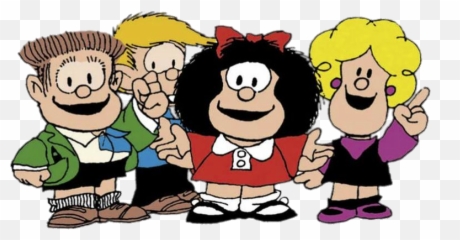 Transparent Mafalda And Friends Png Image Animation