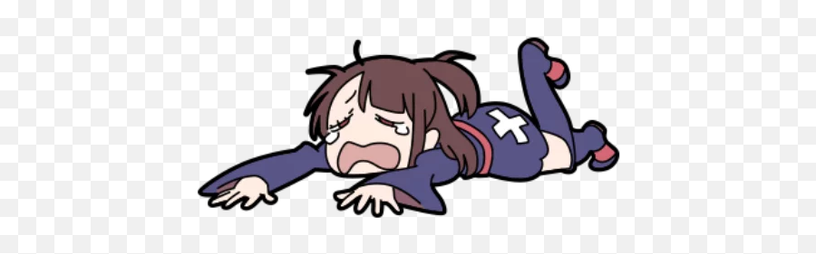 Little Witch Academia - Line Stickers Album On Imgur Little Witch Academia Line Stickers Png,Line Stickers Transparent