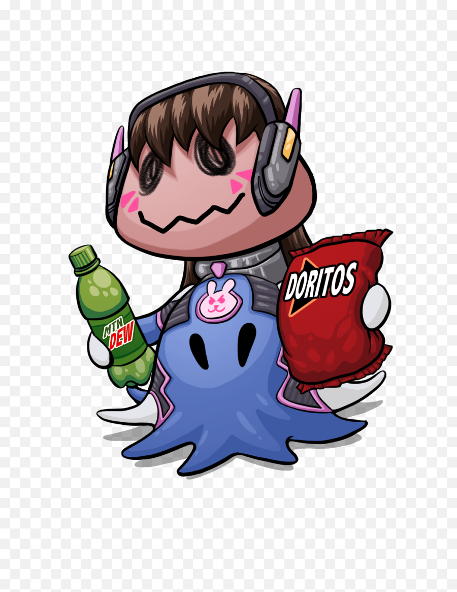 Mountain Dew Clipart Mon - Overwatch Pokemon D Va Png,Mountain Dew Png