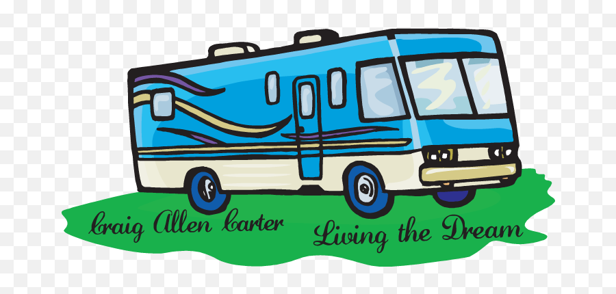 Download Image Freeuse Library Cartoon Motorhome Clipart Kid - Rv Clip Art Png,Rv Png