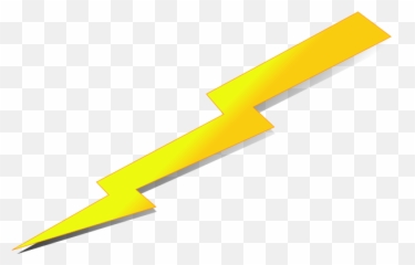 Download Lightning Icon Png - Transparent Background Bolt Clipart