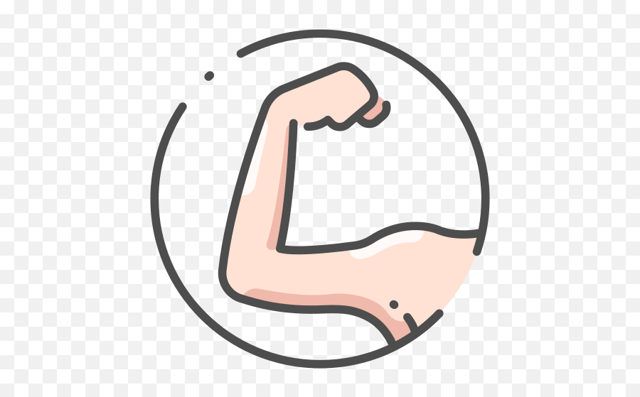 Arm Female Body Free Icon Of Human Color - Dot Png,Girl Power Icon