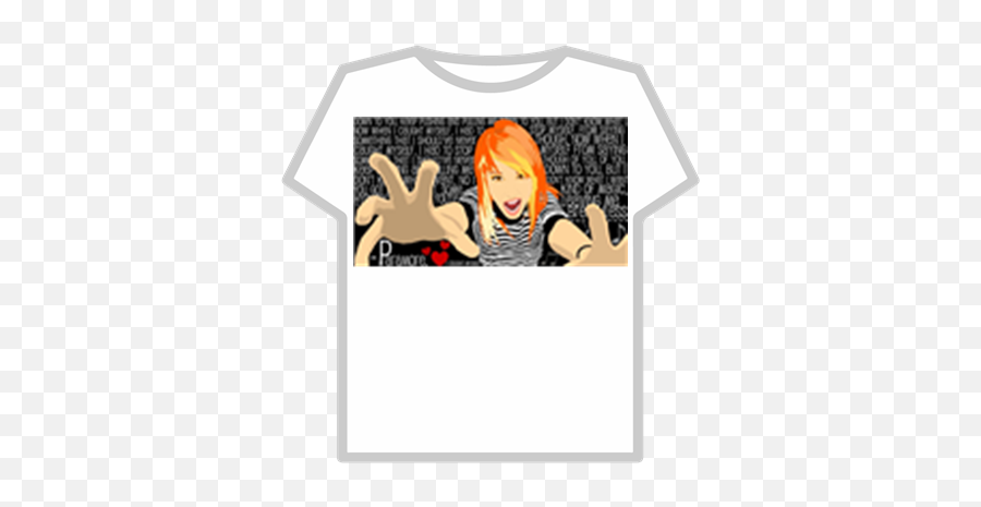 Hayley - Williamsparamore594110325601398 T Roblox Roblox Deep Fried Png,Hayley Williams Transparent