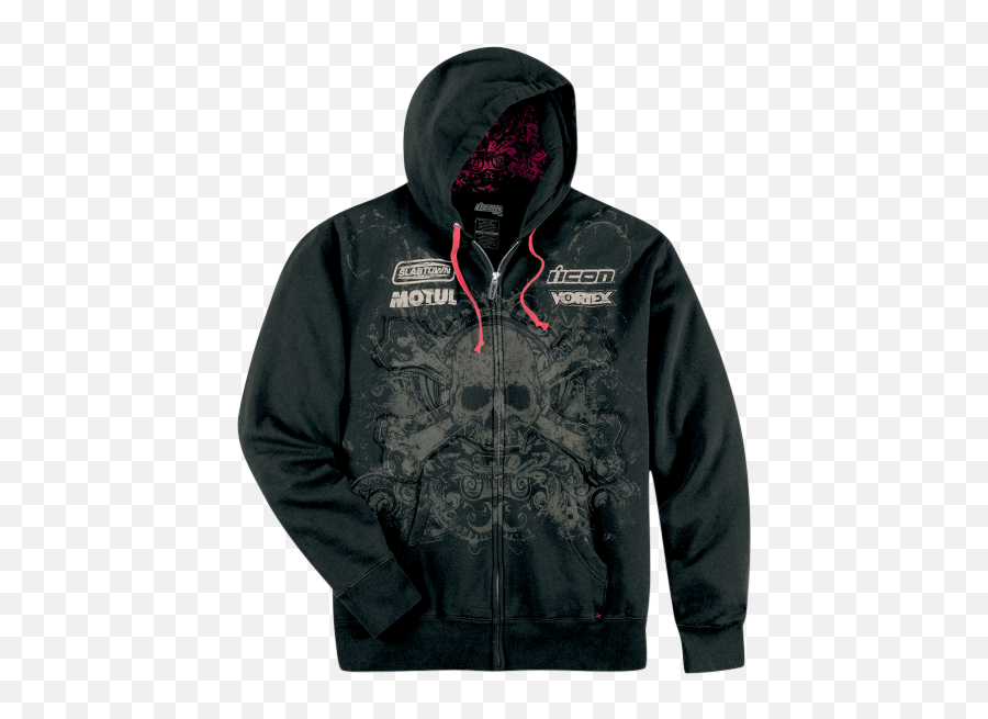 Pin - Hooded Png,Icon Skull Jacket