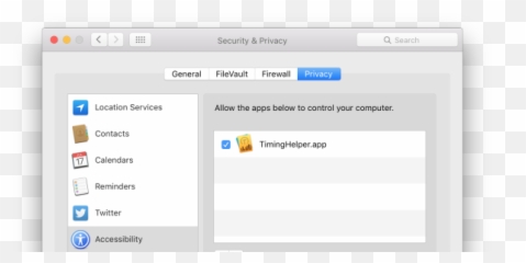 Automatic Macos Time Tracking For - Security And Privacy png