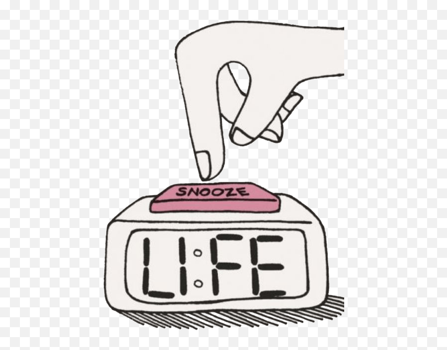 Tumblr Mmg1uusbnb1s5prmbo1 500 U201c - Snooze Button On Life Alarm Snooze Clipart Png,Icon Buttons Tumblr